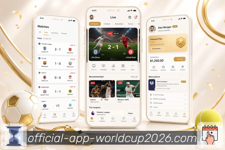 世界杯下注App亮点展示：日常使用、赛程比分、战报提醒与移动观赛